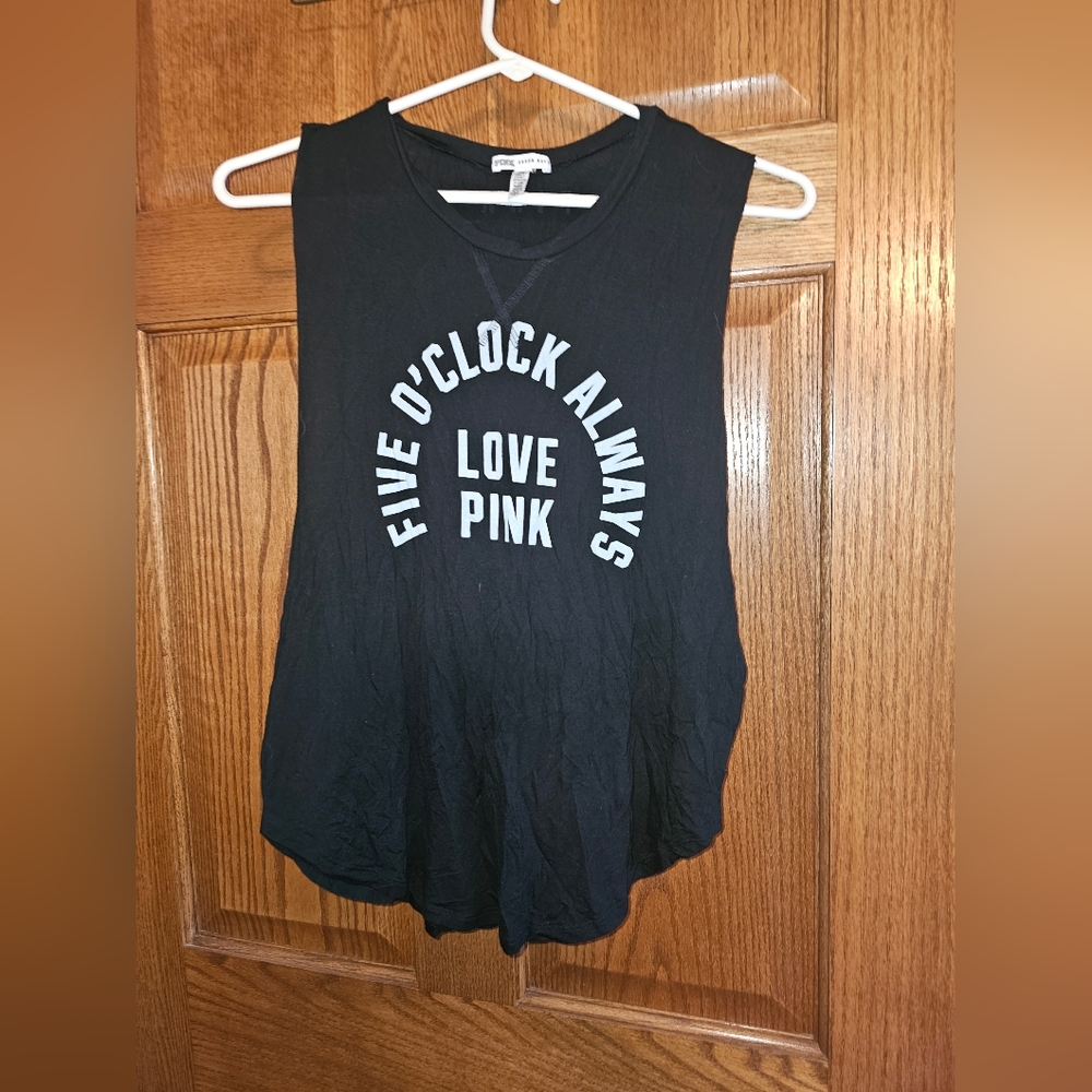 Pink tank top